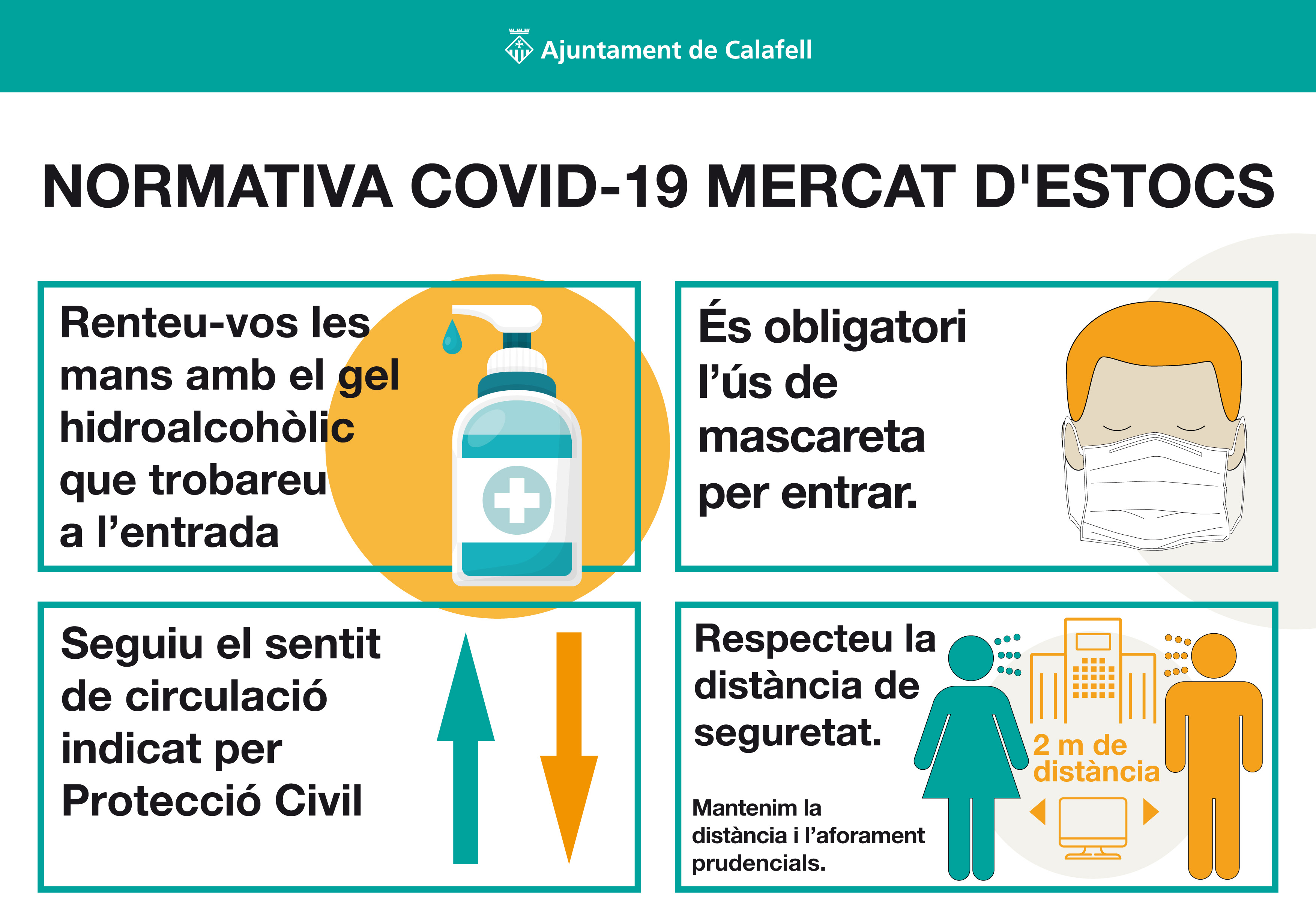 normes mercat d'estocs covid-19