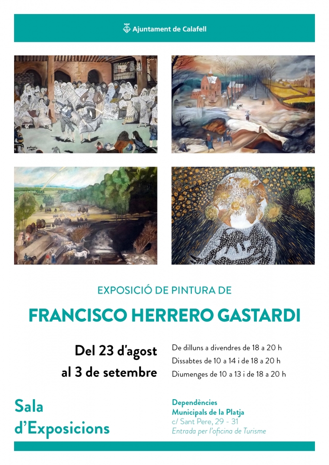 Exposició de pintura de Francisco Herrero Gastardi