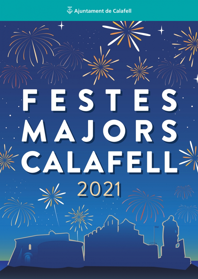 Cartell Festes Majors de Calafell 2021, il·lustració