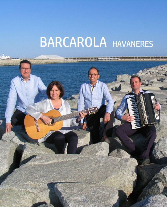 Els quatre membre del grup Barcarola
