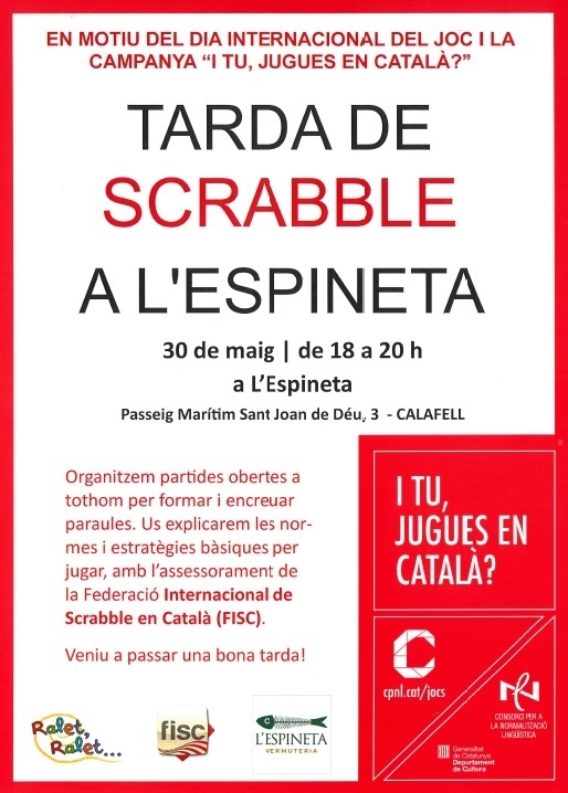 Tarda de Scrabble a l'Espineta
