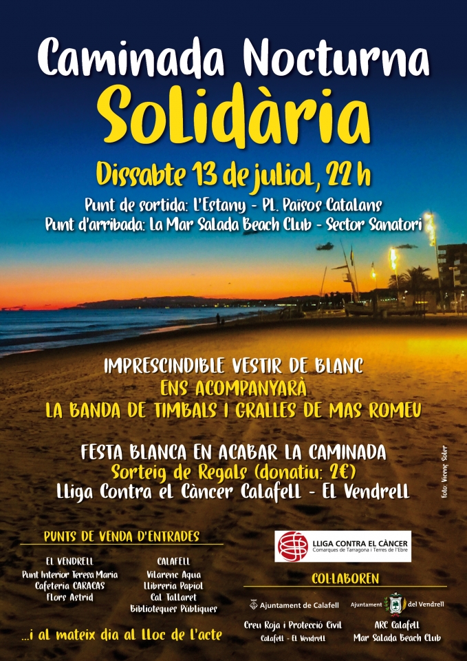 Caminada nocturna solidària