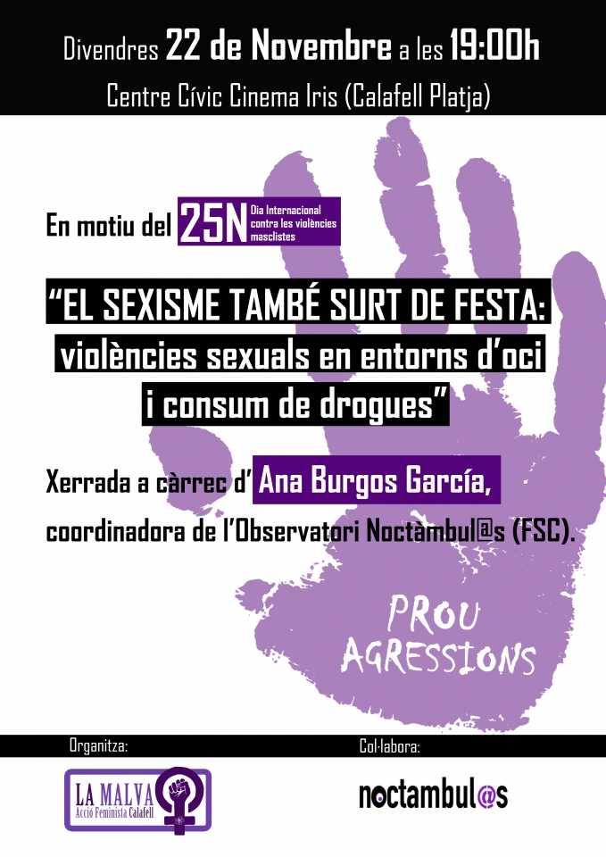 Xerrada a càrrec d'Ana Burgos García