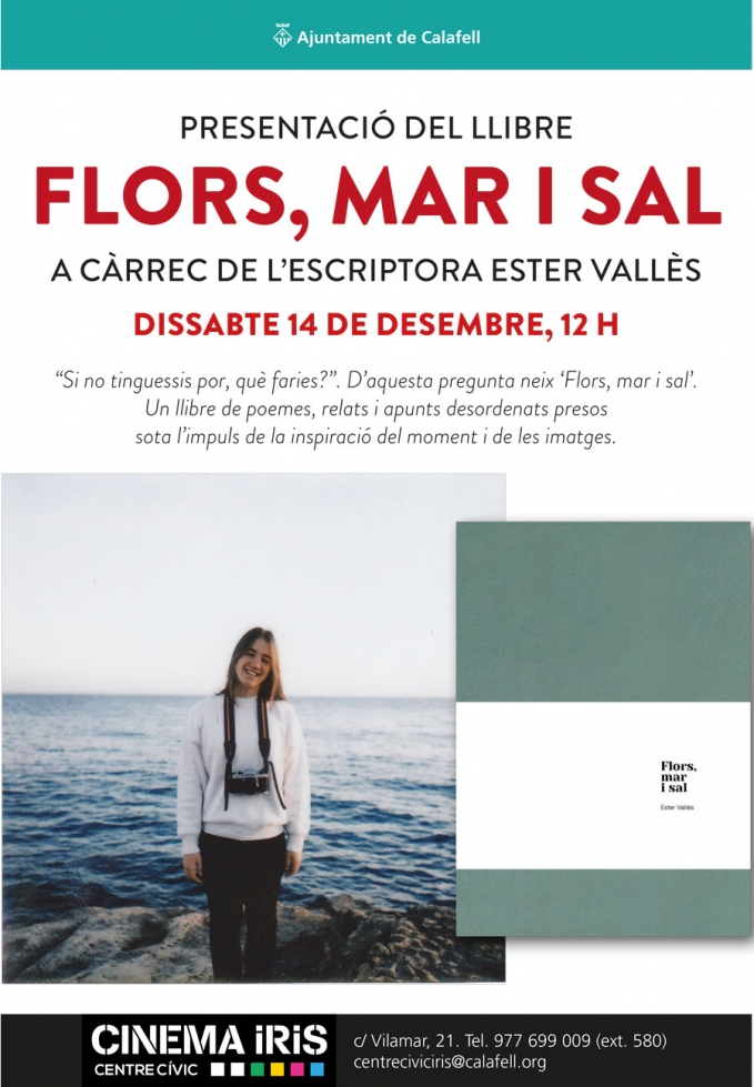 Presentació del llibre, FLORS, MAR I SAL