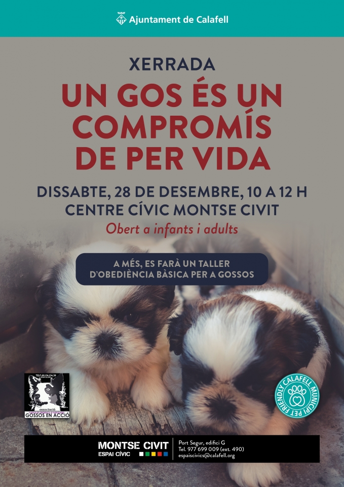 UN GOS ÉS UN COMPROMÍS DE PER VIDA 