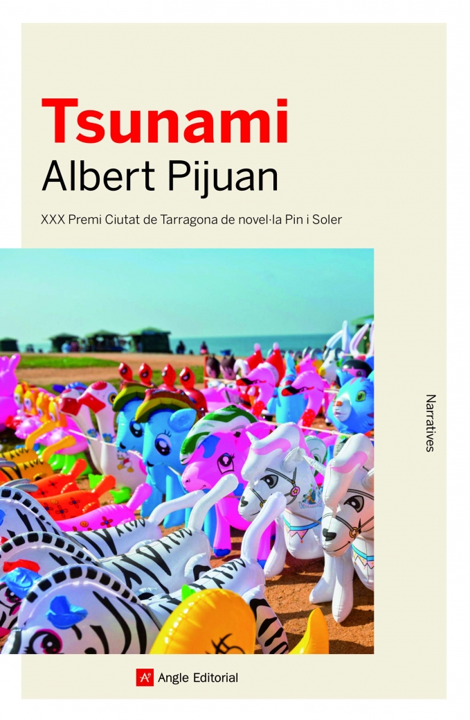 Portada del llibre "TSUNAMI" d'Albert Pijuan