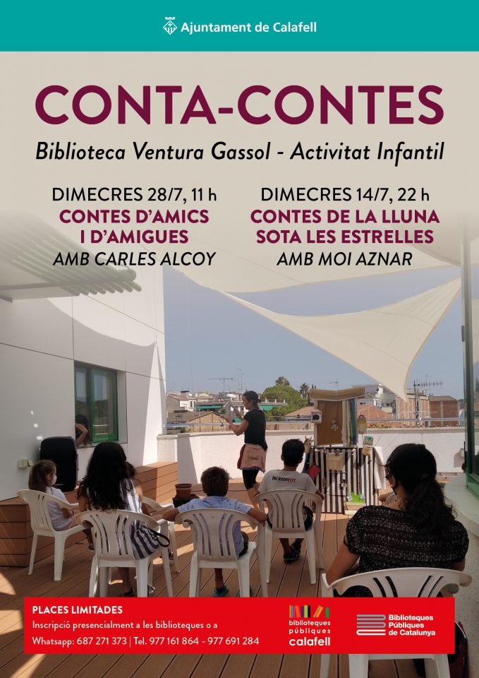 Contacontes a la Biblioteca del poble