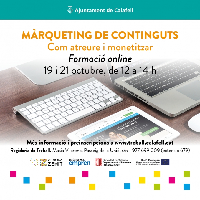 Cartell formació empresarial online