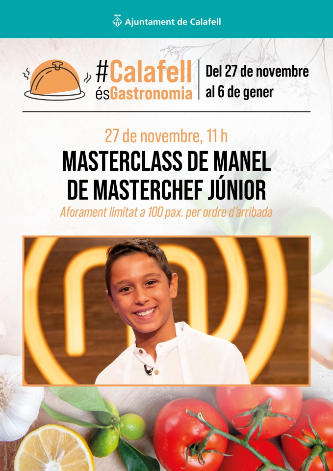 Manel, semifinalista de la 8a edició de Masterchef Júnior