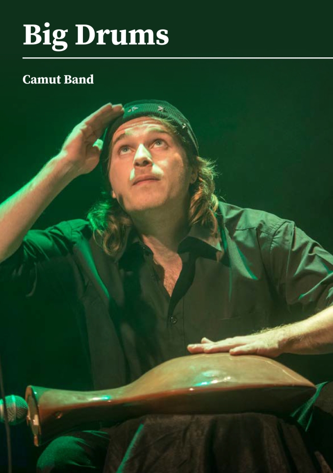 Foto de un dels músics de Camut Band