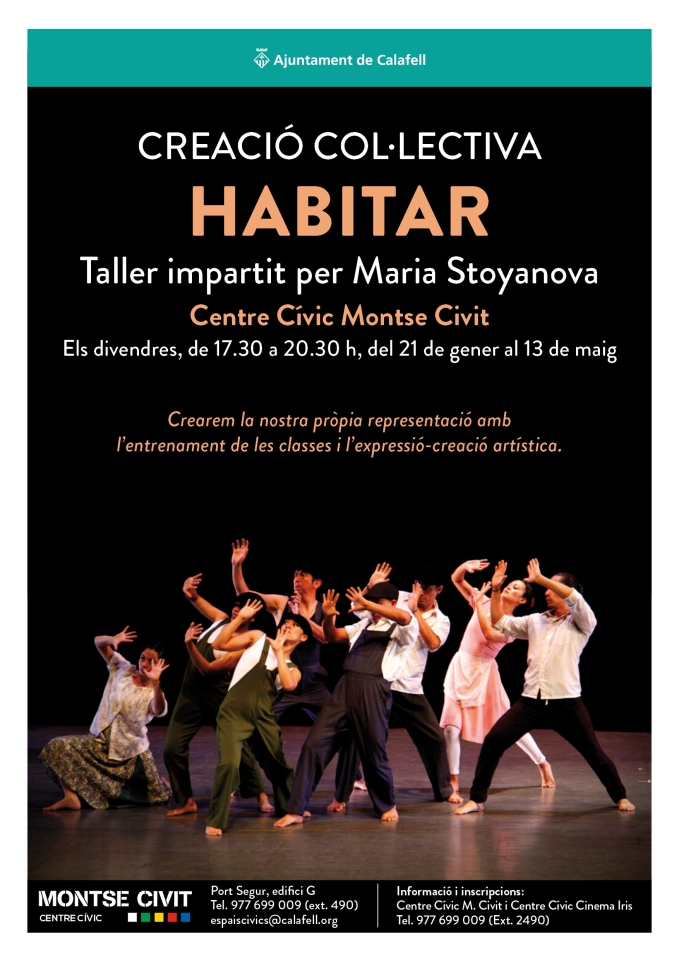Cartell amb foto dun grup de persones