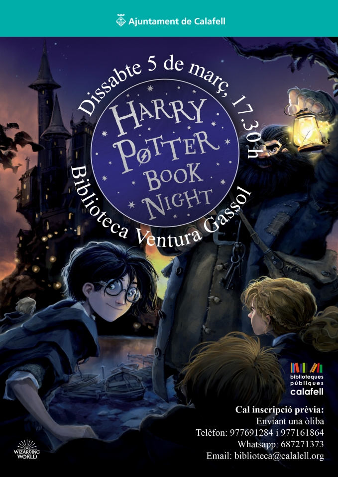 Cartell Harry Potter Book Night