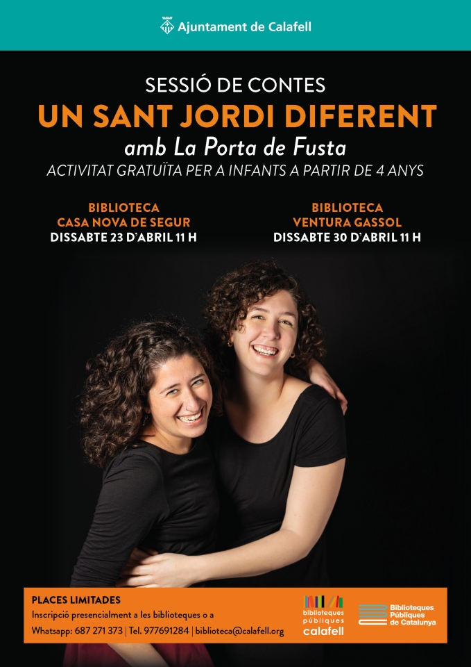 SESSIÓ DE CONTES, Sant Jordi