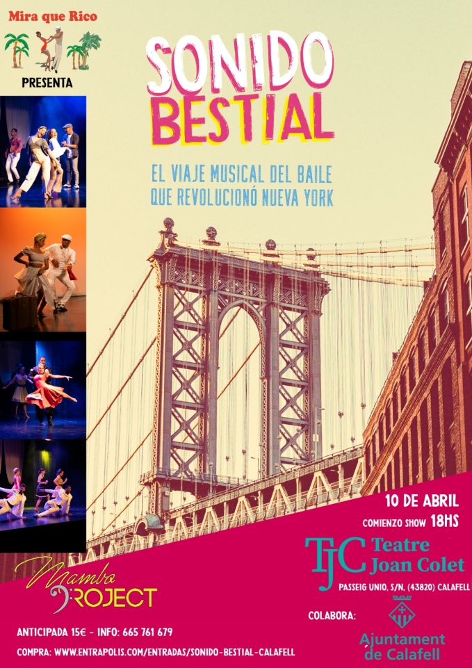 L'escola de ball Mira qué Rico presenta l'espectacle: SONIDO BESTIAL