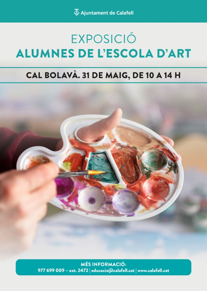 Exposició: Treballs dels alumnes de l’Escola d’Art
